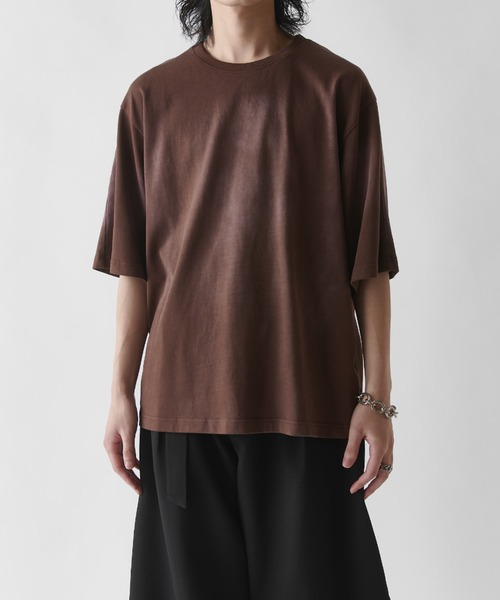 Lui's(ルイス)の「ハードブリーチBIG Tシャツ(Tシャツ/カットソー・メンズ・ブラウン/ブラック・S/M)」の2枚目の写真