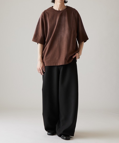 Lui's(ルイス)の「ハードブリーチBIG Tシャツ(Tシャツ/カットソー・メンズ・ブラウン/ブラック・S/M)」の4枚目の写真