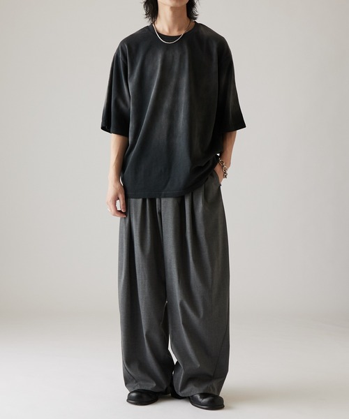 Lui's(ルイス)の「ハードブリーチBIG Tシャツ(Tシャツ/カットソー・メンズ・ブラウン/ブラック・S/M)」の6枚目の写真