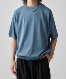 Lui's | ハイゲージコットンクルーネックT(Tシャツ/カットソー)