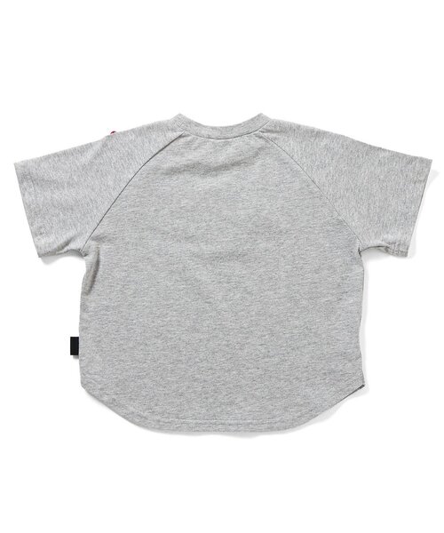 BREEZE(ブリーズ)の「ワッペンいっぱい半袖Tシャツ(Tシャツ/カットソー・キッズ・ブラウン/グレー・80/90/100/110/120/130/140)」の12枚目の写真