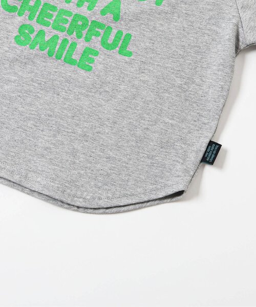 BREEZE(ブリーズ)の「ワッペンいっぱい半袖Tシャツ(Tシャツ/カットソー・キッズ・ブラウン/グレー・80/90/100/110/120/130/140)」の10枚目の写真