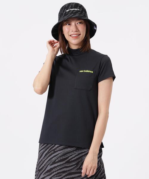 セール】【new balance golf】半袖 モックネック プルオーバー (WOMENS