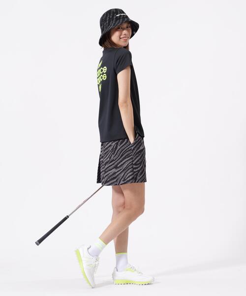 New Balance Golf（ニューバランスゴルフ）の「【new balance golf】半袖 モックネック プルオーバー (WOMENS)（Tシャツ/カットソー・レディース・ブラック/ホワイト/レッド系その他・SMALL/MEDIUM/LARGE）」の8枚目の写真