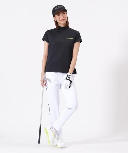 New Balance Golf（ニューバランスゴルフ）の「【new balance golf】半袖 モックネック プルオーバー (WOMENS)（Tシャツ/カットソー・レディース・ブラック/ホワイト/レッド系その他・SMALL/MEDIUM/LARGE）」の10枚目の写真