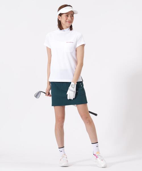 New Balance Golf（ニューバランスゴルフ）の「【new balance golf】半袖 モックネック プルオーバー (WOMENS)（Tシャツ/カットソー・レディース・ブラック/ホワイト/レッド系その他・SMALL/MEDIUM/LARGE）」の16枚目の写真