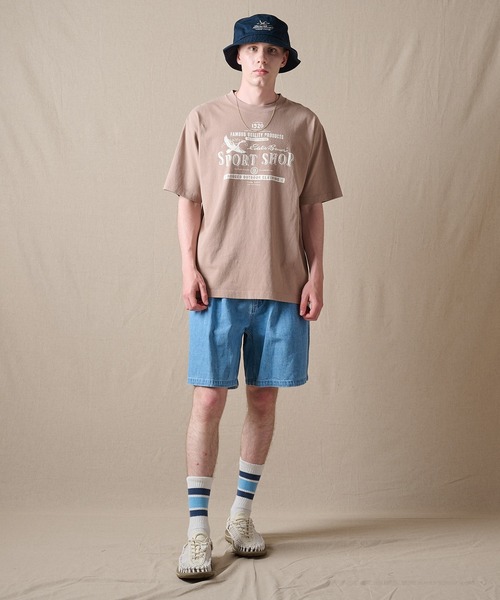 Eddie Bauer(エディーバウアー)の「バードプリント 半袖Tシャツ(Tシャツ/カットソー・メンズ・ベージュ/ダークネイビー/グリーン/ホワイト・XXL/M/XL/L/S)」の12枚目の写真