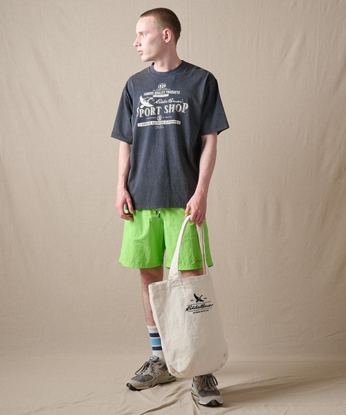 Eddie Bauer(エディーバウアー)の「バードプリント 半袖Tシャツ(Tシャツ/カットソー・メンズ・ベージュ/ダークネイビー/グリーン/ホワイト・XXL/M/XL/L/S)」の22枚目の写真