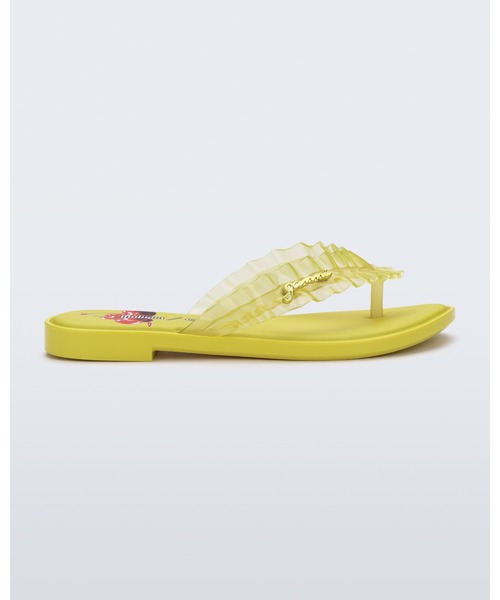 melissa（メリッサ）の「MELISSA FLIP FLOP SLIM + GANNI AD（サンダル・レディース・ブラック/ブラウン/レッド/イエロー/ブルー・38/39/37/35-36）」の4枚目の写真