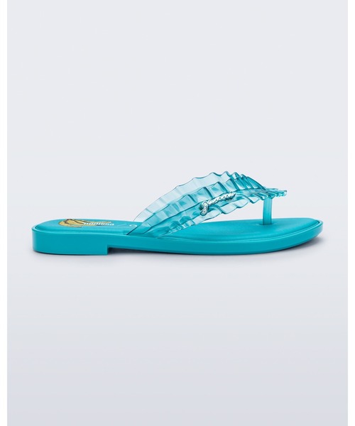 melissa（メリッサ）の「MELISSA FLIP FLOP SLIM + GANNI AD（サンダル・レディース・ブラック/ブラウン/レッド/イエロー/ブルー・38/39/37/35-36）」の3枚目の写真