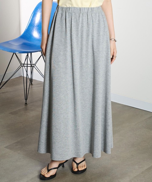 ROSE BUD(ローズバッド)の「JERSEY SKIRT(スカート・レディース・ブラック/グレー/バーガンディー・S/M)」の14枚目の写真