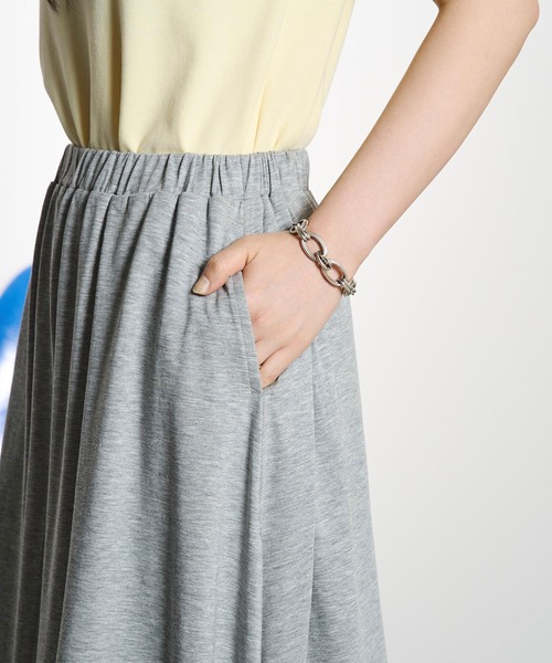ROSE BUD(ローズバッド)の「JERSEY SKIRT(スカート・レディース・ブラック/グレー/バーガンディー・S/M)」の16枚目の写真