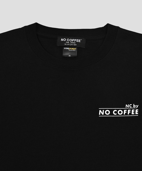 NO COFFEE(ノーコーヒー)の「コーデュラコットン ラインロゴ S/S Tee(Tシャツ/カットソー・メンズ・ブラック/ホワイト・LARGE/X-LARGE/MEDIUM)」の9枚目の写真