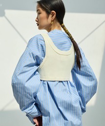 2way Embroidery Vest/2WAYエンブロイダリーベスト【MAISON SPECIAL