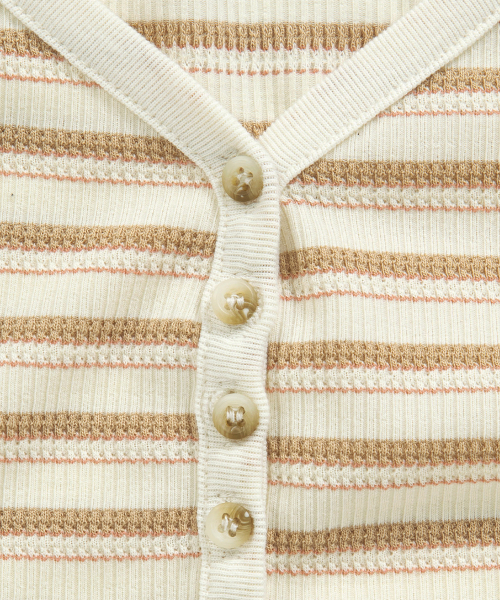 ASON(アズオン)の「VATICAN STRIPE TEE / BEIGE(Tシャツ/カットソー・レディース・その他・FREE)」の5枚目の写真