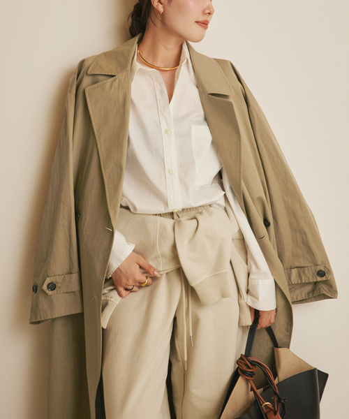 plage(プラージュ)の「《追加》lady trench コート 2(トレンチコート・レディース・キャメル・38/36)」の12枚目の写真