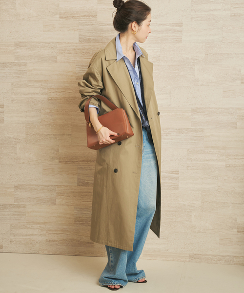 plage(プラージュ)の「《追加》lady trench コート 2(トレンチコート・レディース・キャメル・38/36)」の15枚目の写真