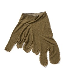 PERVERZE（パーバーズ）の「Knit Lace Jagged-hem Skirt（スカート）」