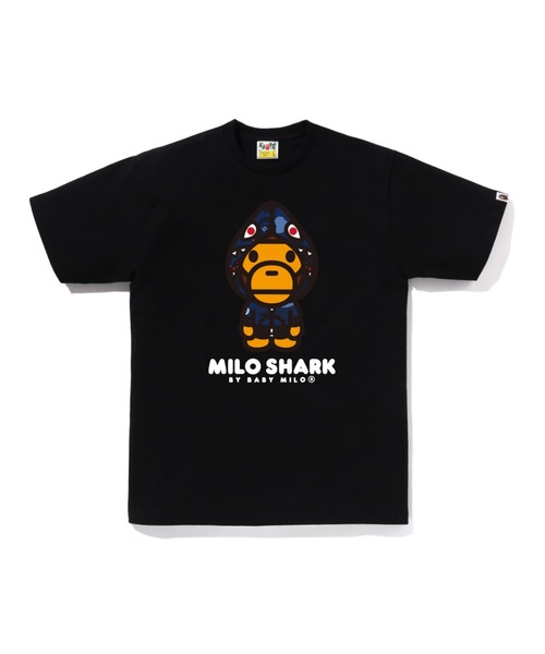 COLOR CAMO MILO SHARK FZH TEE（Tシャツ/カットソー）｜A BATHING APE