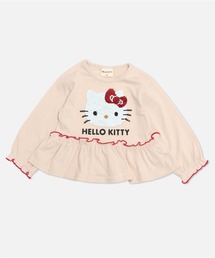 sanrio（サンリオ）の「〈サンリオ〉キャラクター リバーシブルスパンコール ペプラムTシャツ（Tシャツ/カットソー）」
