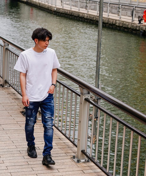 adamsJUGGLER(アダムスジャグラー)の「W/Rディープフレーバーティー(Tシャツ/カットソー・メンズ・ブラック/ホワイト・M/L)」の5枚目の写真