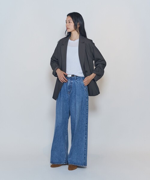 1er Arrondissement(プルミエアロンディスモン)の「<upper hights / アッパーハイツ>"SHORELINE WIDE TEE"カットソー(Tシャツ/カットソー・レディース・ピンク系その他4/グレー系その他7/ホワイト系その他3・0)」の10枚目の写真