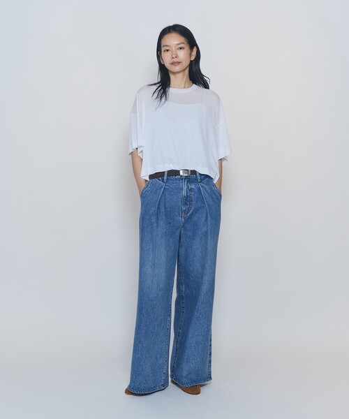 1er Arrondissement(プルミエアロンディスモン)の「<upper hights / アッパーハイツ>"SHORELINE WIDE TEE"カットソー(Tシャツ/カットソー・レディース・ピンク系その他4/グレー系その他7/ホワイト系その他3・0)」の12枚目の写真