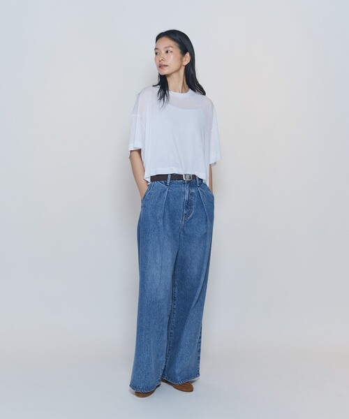 1er Arrondissement(プルミエアロンディスモン)の「<upper hights / アッパーハイツ>"SHORELINE WIDE TEE"カットソー(Tシャツ/カットソー・レディース・ピンク系その他4/グレー系その他7/ホワイト系その他3・0)」の13枚目の写真