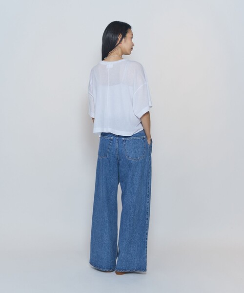 1er Arrondissement(プルミエアロンディスモン)の「<upper hights / アッパーハイツ>"SHORELINE WIDE TEE"カットソー(Tシャツ/カットソー・レディース・ピンク系その他4/グレー系その他7/ホワイト系その他3・0)」の15枚目の写真
