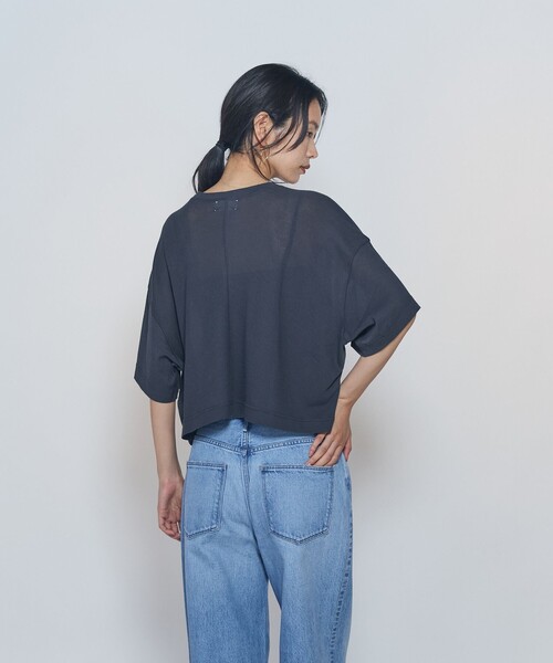 1er Arrondissement(プルミエアロンディスモン)の「<upper hights / アッパーハイツ>"SHORELINE WIDE TEE"カットソー(Tシャツ/カットソー・レディース・ピンク系その他4/グレー系その他7/ホワイト系その他3・0)」の16枚目の写真