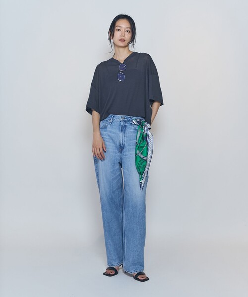 1er Arrondissement(プルミエアロンディスモン)の「<upper hights / アッパーハイツ>"SHORELINE WIDE TEE"カットソー(Tシャツ/カットソー・レディース・ピンク系その他4/グレー系その他7/ホワイト系その他3・0)」の17枚目の写真