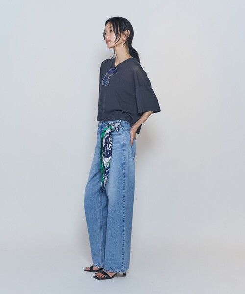 1er Arrondissement(プルミエアロンディスモン)の「<upper hights / アッパーハイツ>"SHORELINE WIDE TEE"カットソー(Tシャツ/カットソー・レディース・ピンク系その他4/グレー系その他7/ホワイト系その他3・0)」の19枚目の写真