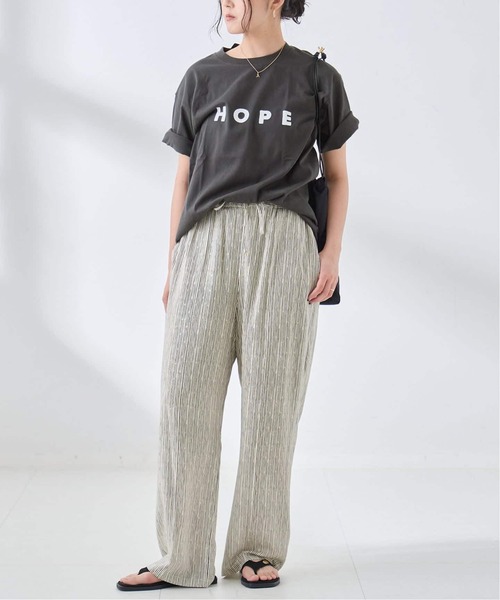 POET MEETS DUBWISE(ポエットミーツダブワイズ)の「《追加》POETMEETS DUBWISE HOPE Tシャツ(Tシャツ/カットソー・レディース・ネイビー/ブラック/ホワイト・FREE)」の4枚目の写真