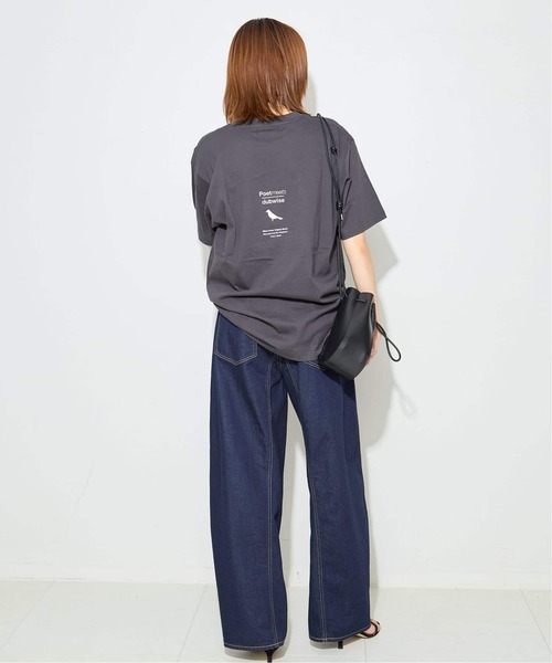 POET MEETS DUBWISE(ポエットミーツダブワイズ)の「《追加》POETMEETS DUBWISE HOPE Tシャツ(Tシャツ/カットソー・レディース・ネイビー/ブラック/ホワイト・FREE)」の5枚目の写真