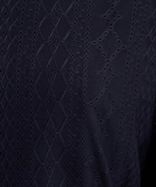 grove(グローブ)の「アイレットレースカットソー(Tシャツ/カットソー・レディース・ネイビー/オフホワイト/ブラウン系その他・03/02/04/01/05)」の5枚目の写真