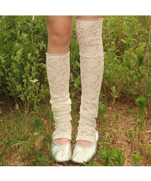 KILLIMAN（キリマン）の「Lace knee legwarmer (2color)（レッグウォーマー）」