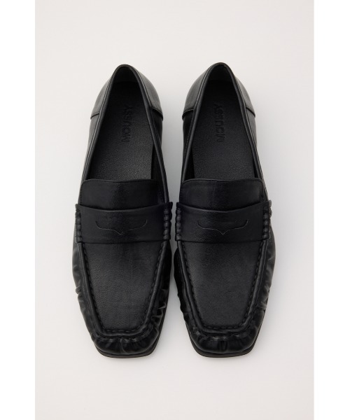 MOUSSY(マウジー)の「【26年AW新作】GATHER FLAT ローファー(ローファー・レディース・ブラウン/ブラック・LARGE/SMALL/MEDIUM)」の6枚目の写真