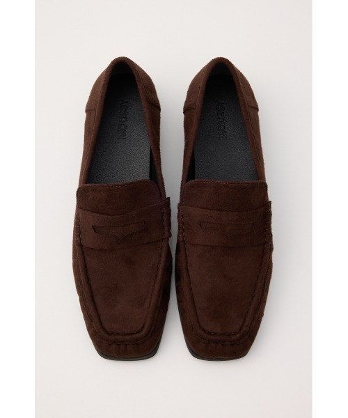 MOUSSY(マウジー)の「【26年AW新作】GATHER FLAT ローファー(ローファー・レディース・ブラウン/ブラック・LARGE/SMALL/MEDIUM)」の12枚目の写真