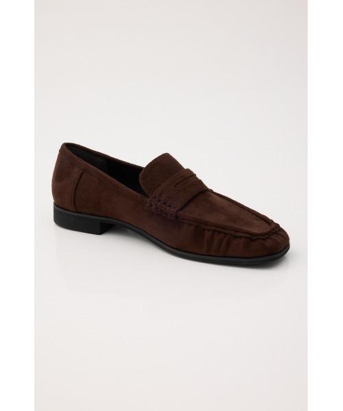 MOUSSY(マウジー)の「【26年AW新作】GATHER FLAT ローファー(ローファー・レディース・ブラウン/ブラック・LARGE/SMALL/MEDIUM)」の14枚目の写真