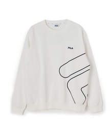 FLOATING LOGO SWEAT SHIRT / フローティングロゴ グラフィックスウェットシャツ