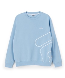 FLOATING LOGO SWEAT SHIRT / フローティングロゴ　グラフィックスウェットシャツ
