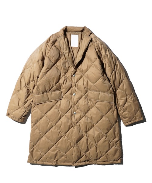 made in standard （メイドインスタンダード）の「MADE IN STANDARD / メイドインスタンダード REVERSIBLE DOWN CHESTAR COAT リバーシブル ダウン チェスターコート（ダウンジャケット/コート・メンズ・オリーブ/ブラウン/ブラック・LARGE/MEDIUM/SMALL）」の2枚目の写真