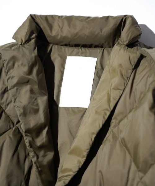 made in standard （メイドインスタンダード）の「MADE IN STANDARD / メイドインスタンダード REVERSIBLE DOWN CHESTAR COAT リバーシブル ダウン チェスターコート（ダウンジャケット/コート・メンズ・オリーブ/ブラウン/ブラック・LARGE/MEDIUM/SMALL）」の16枚目の写真