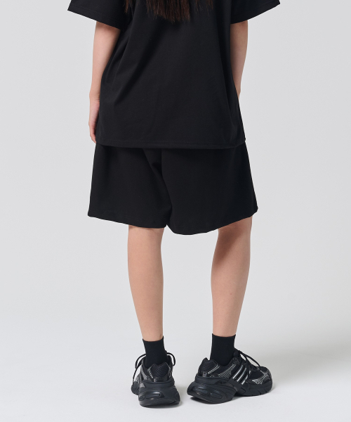 OUNDERR(オアンダーアール)の「REVERSE OR ロゴハーフパンツ (ブラック)(その他パンツ・レディース・その他・MEDIUM/LARGE/X-LARGE)」の4枚目の写真
