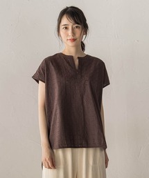 Droite lautreamont | 【WEB限定】異素材ドッキングブラウス(シャツ/ブラウス)