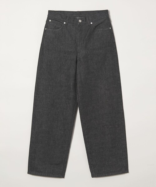 Steven Alan＞ 13.5oz デニム 5ポケット バギー ストレート パンツ