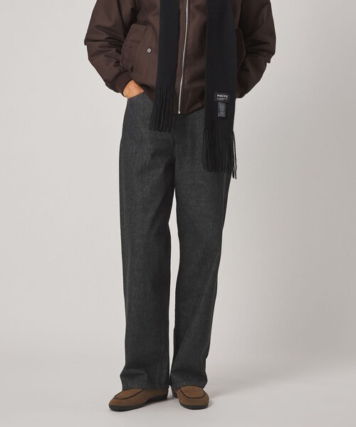 Steven Alan(スティーブンアラン)の「<Steven Alan> 13.5oz デニム 5ポケット バギー ストレート パンツ(デニムパンツ・メンズ・ネイビー/ターコイズブルー/ダークグレー・XL/L/M/S)」の13枚目の写真