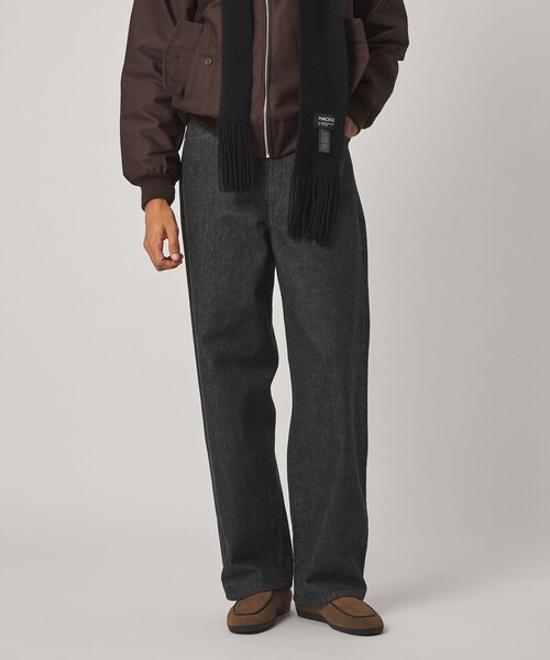 Steven Alan(スティーブンアラン)の「<Steven Alan> 13.5oz デニム 5ポケット バギー ストレート パンツ(デニムパンツ・メンズ・ネイビー/ターコイズブルー/ダークグレー・XL/L/M/S)」の16枚目の写真