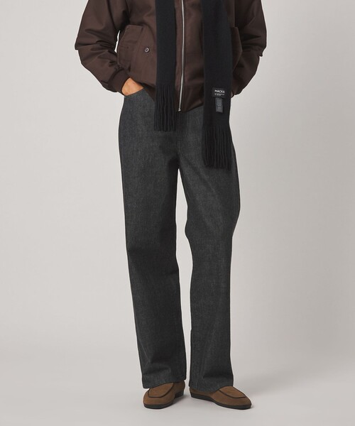 Steven Alan(スティーブンアラン)の「<Steven Alan> 13.5oz デニム 5ポケット バギー ストレート パンツ(デニムパンツ・メンズ・ネイビー/ターコイズブルー/ダークグレー・XL/L/M/S)」の18枚目の写真