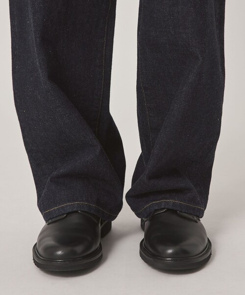 Steven Alan(スティーブンアラン)の「<Steven Alan> 13.5oz デニム 5ポケット バギー ストレート パンツ(デニムパンツ・メンズ・ネイビー/ターコイズブルー/ダークグレー・XL/L/M/S)」の14枚目の写真